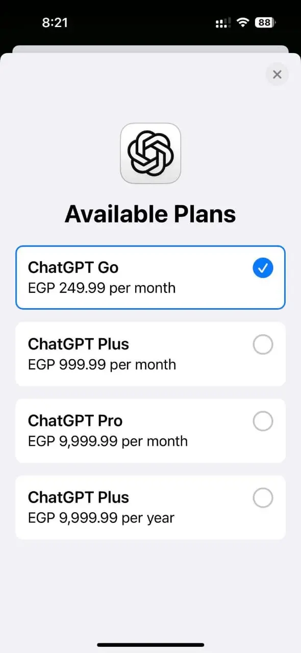 تطبيق شات جي بي تي داخل الايفون